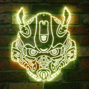 Transformers Bumblebee Head RGB LED Sign