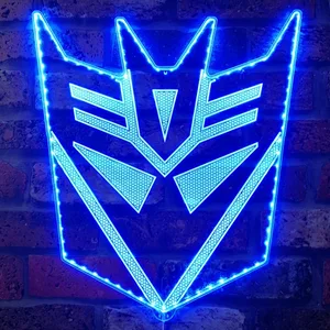 Transformers Decepticon Icon 2 RGB LED Sign