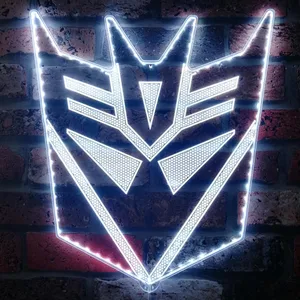 Transformers Decepticon Icon 2 RGB LED Sign