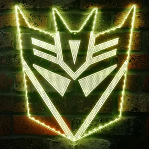 Transformers Decepticon Icon 2 RGB LED Sign