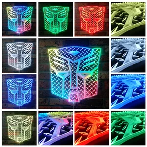 Transformers Optimus Prime Icon RGB LED Sign