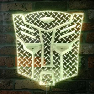 Transformers Optimus Prime Icon RGB LED Sign