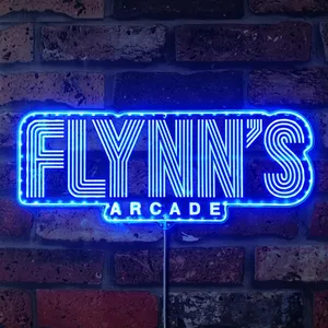 Tron Flynn's Arcade RGB LED Sign