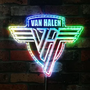 Van Halen Logo RGB LED Sign