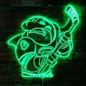 Vancouver Canucks Bardown RGB LED Sign