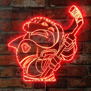 Vancouver Canucks Bardown RGB LED Sign
