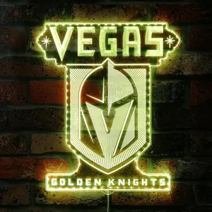 Vegas Golden Knights Logo RGB LED Sign