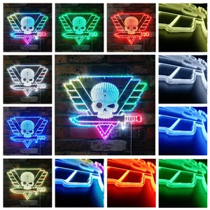 Warhammer Kill Team Logo RGB LED Sign