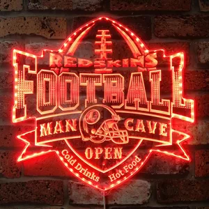 Washington Redskins Man Cave RGB LED Sign