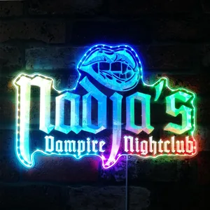 What We Do in the Shadows Nadja's Vampire Nightclub RGB LED Sign
