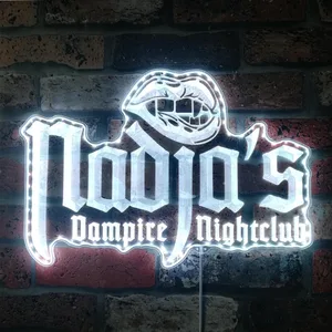 What We Do in the Shadows Nadja's Vampire Nightclub RGB LED Sign