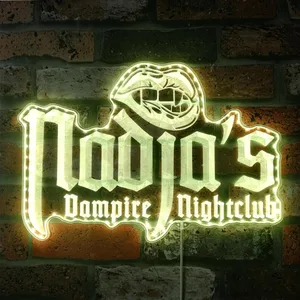 What We Do in the Shadows Nadja's Vampire Nightclub RGB LED Sign
