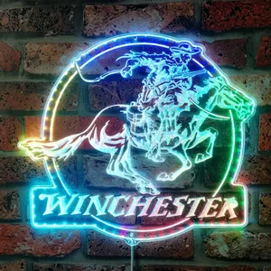 Winchester Logo RGB LED Sign