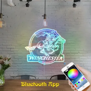 Winchester Logo RGB LED Sign