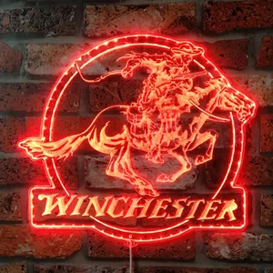 Winchester Logo RGB LED Sign