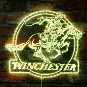 Winchester Logo RGB LED Sign