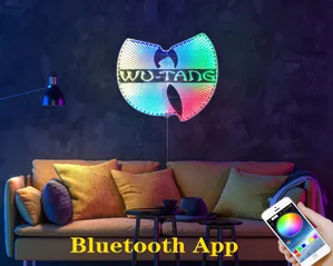 Wu Tang Logo RGB LED Sign