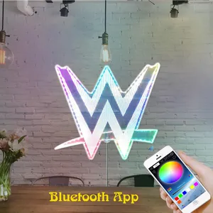 WWE Logo RGB LED Sign