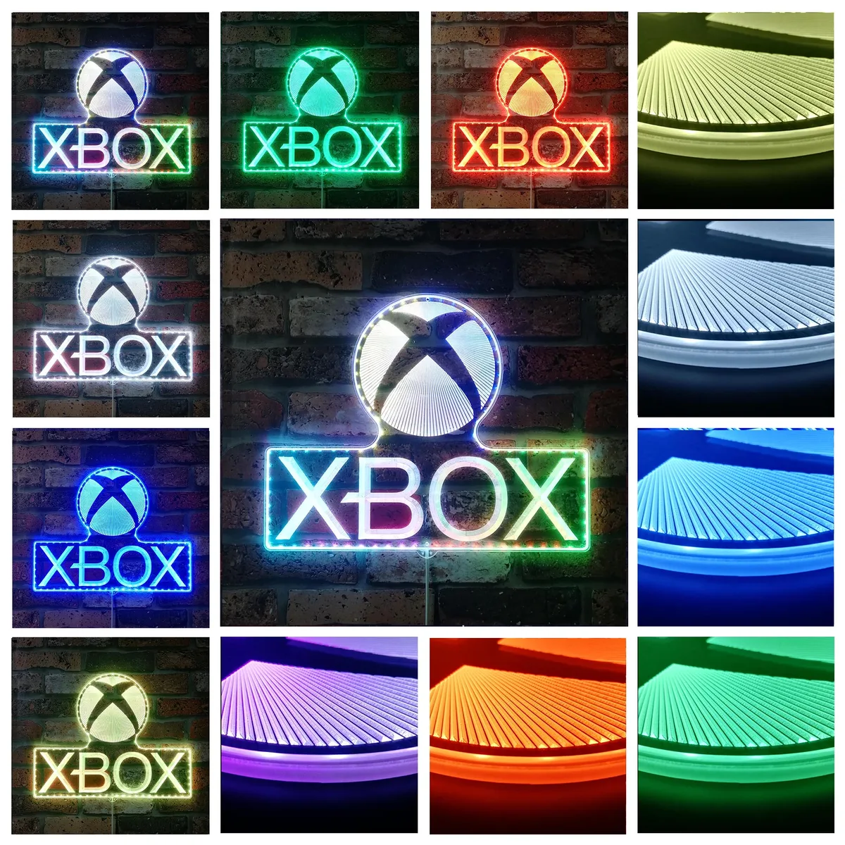 XBOX Logo RGB LED Sign