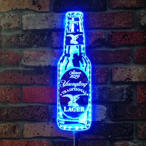 Yuengling Lager Bottle RGB LED Sign