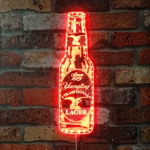 Yuengling Lager Bottle RGB LED Sign