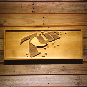 7Up Wood Sign
