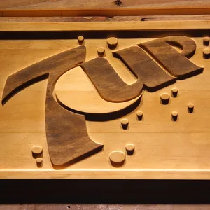 7Up Wood Sign