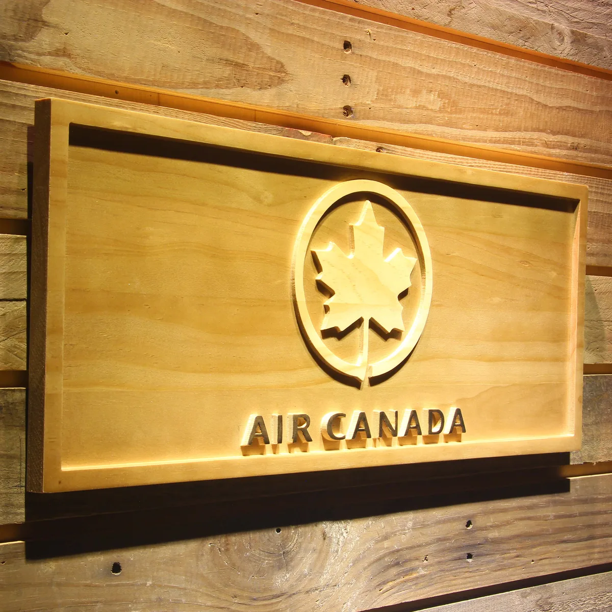 Air Canada Wood Sign