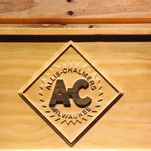 Allis-Chalmers Wood Sign