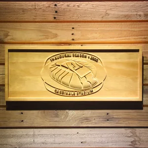 Arizona Cardinals Cardinals Stadium Inaugural Season Wood Sign - Legacy Edition