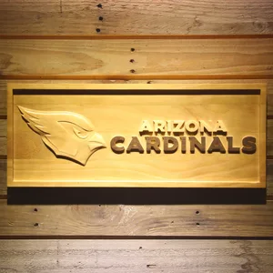 Arizona Cardinals Wood Sign
