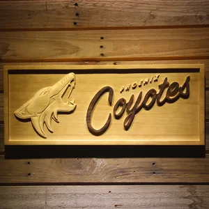Arizona Coyotes Wood Sign - Legacy Edition