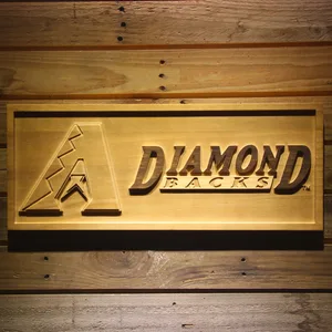 Arizona Diamondbacks Wood Sign