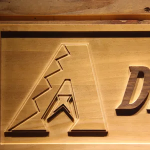 Arizona Diamondbacks Wood Sign