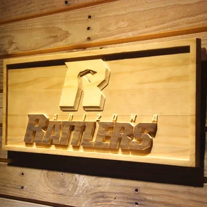 Arizona Rattlers Wood Sign