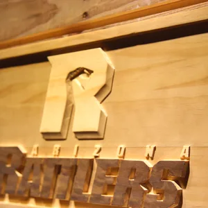 Arizona Rattlers Wood Sign
