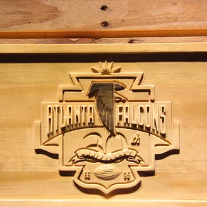 Atlanta Falcons 30th Anniversary Logo Wood Sign - Legacy Edition