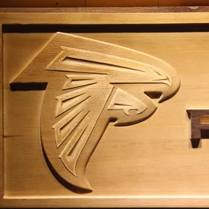 Atlanta Falcons Wood Sign