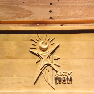 Atlanta Falcons Youth Foundation Wood Sign - Legacy Edition