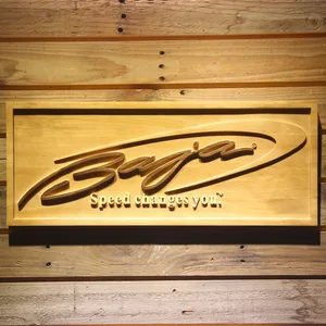 Baja Wood Sign