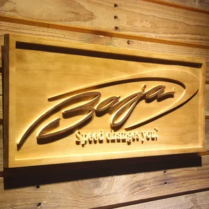 Baja Wood Sign