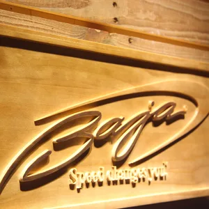 Baja Wood Sign