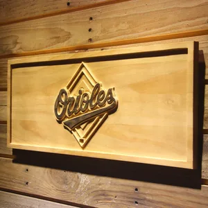 Baltimore Orioles 1995-2008 Wood Sign - Legacy Edition