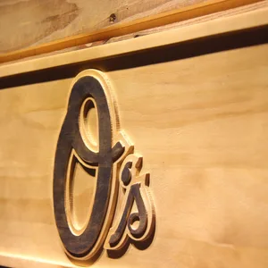 Baltimore Orioles 2 Wood Sign