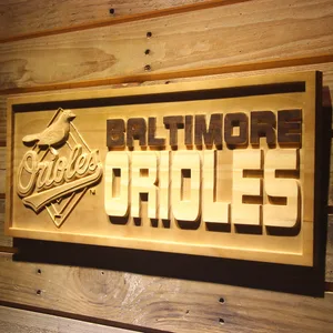 Baltimore Orioles Wood Sign - Legacy Edition