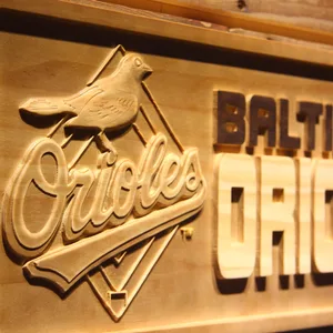 Baltimore Orioles Wood Sign - Legacy Edition