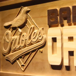 Baltimore Orioles Wood Sign - Legacy Edition