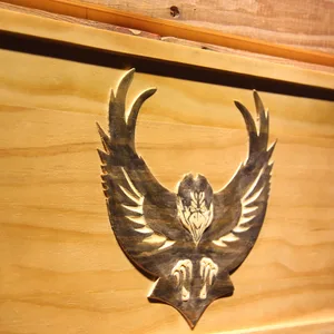 Baltimore Ravens 1996-1998 Raven Wood Sign - Legacy Edition
