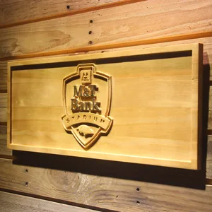 Baltimore Ravens M&T Bank Stadium Wood Sign