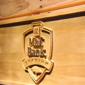 Baltimore Ravens M&T Bank Stadium Wood Sign